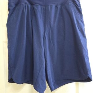 Women's Lands End 20W Blue Board Shorts